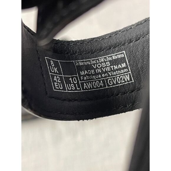 Dr. Martens Voss Platform Sandals – W Size US 10 / EU 42, Black Patent Leather - Picture 9 of 11